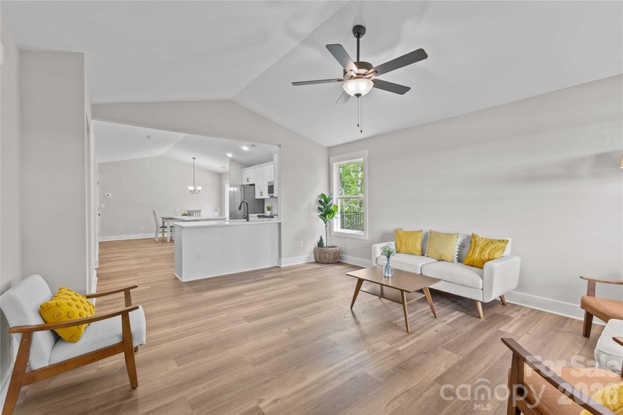 Furnished interior view inside a new home in , Lancaster (Image 7).