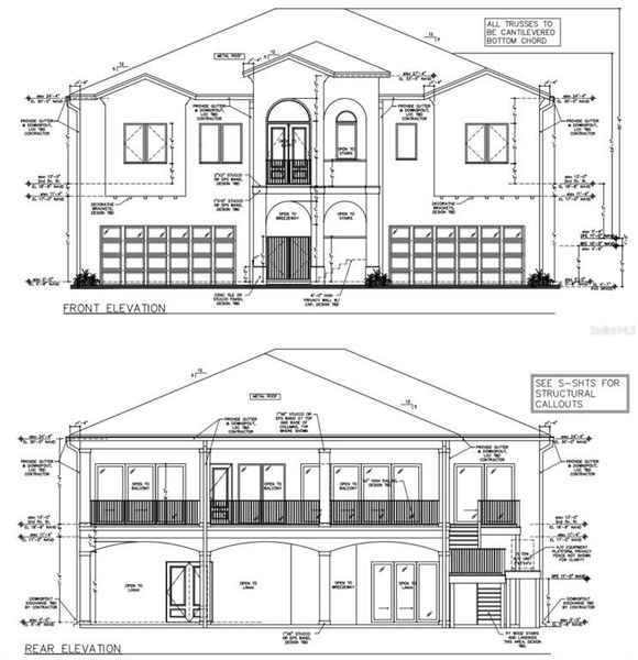 Front & Rear Rendering