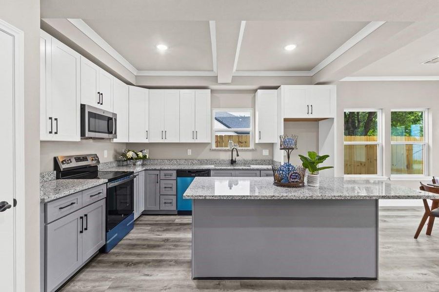 Furnished interior view inside a new home in , Kaufman (Image 12).