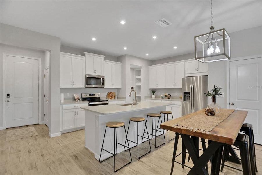Furnished interior view inside a new home in , Wesley Chapel (Image 5).