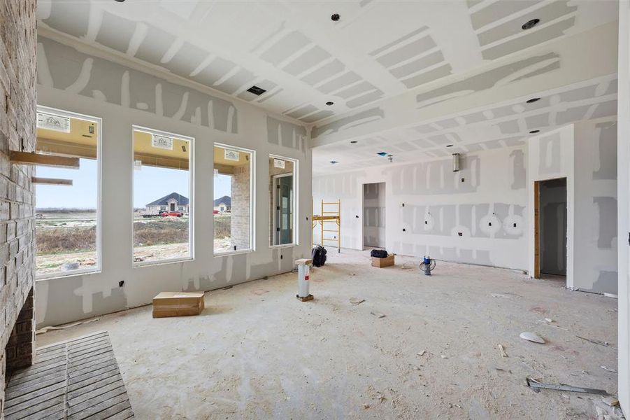 In-progress construction of a new home in , Hewitt, TX (Image 8).