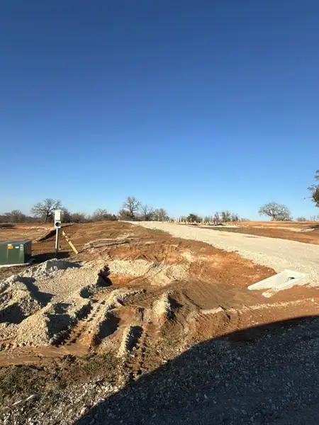 Site preparation for new homesites in Oak Grove Addition, Springtown (Image 3).