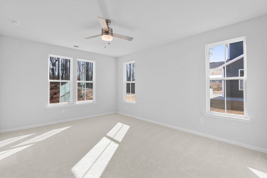 Spacious, unfurnished interior of a new home in Fieldstone, Lexington (Image 30). Spacious, unfurnished interior of a new home in Fieldstone, Lexington (Image 30).