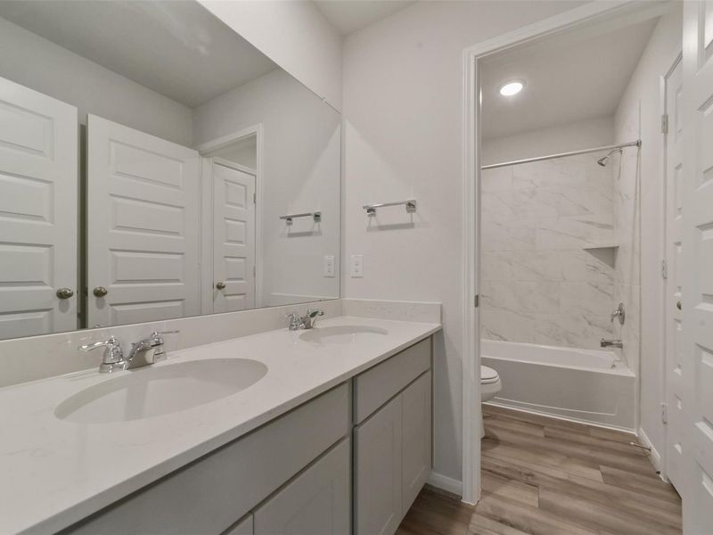 Furnished interior view inside a new home in Emberly, Beasley (Image 25). Furnished interior view inside a new home in Emberly, Beasley (Image 25).