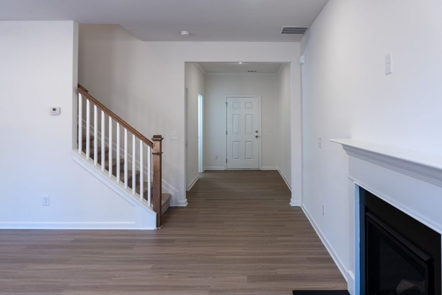 Representative unfurnished interior of a home built from the Laurel by Piedmont Residential in Meadowyn, Cartersville (Image 14).