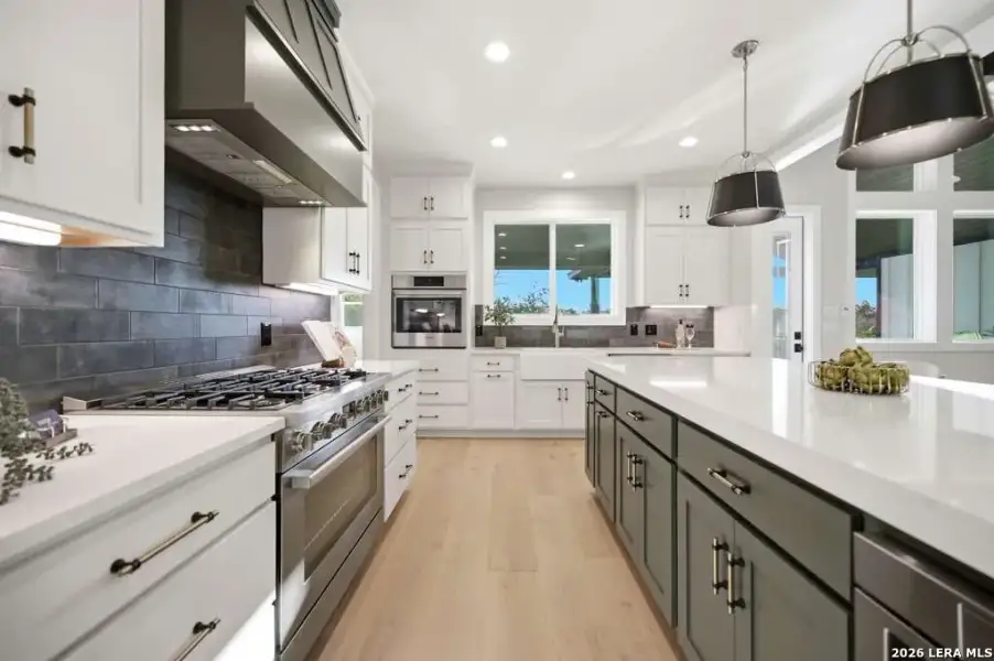 Furnished interior view inside a new home in , Fischer (Image 35).