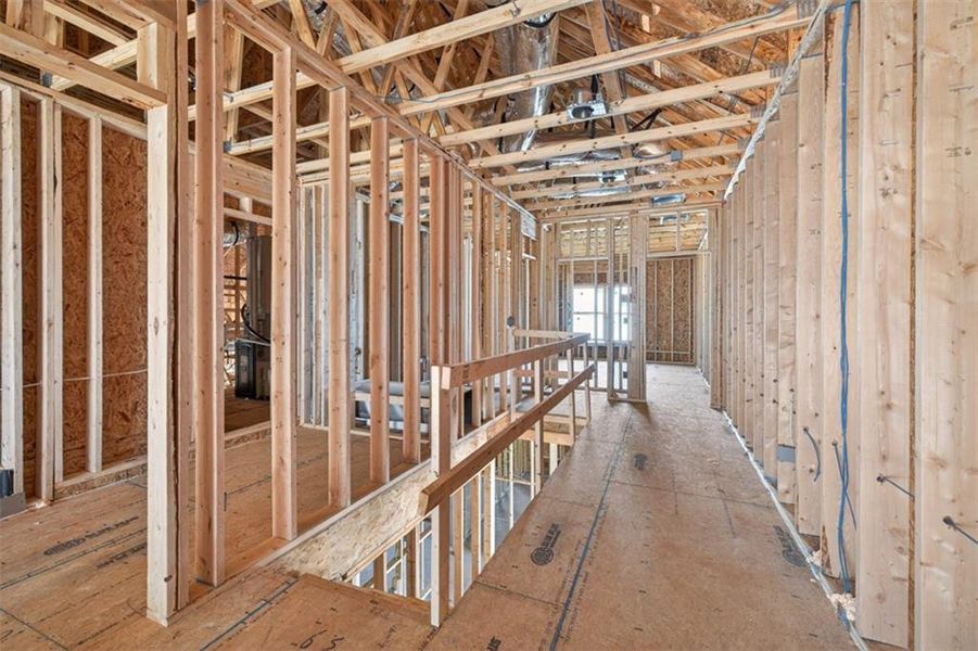 In-progress construction of a new home in , Statham, GA (Image 19).