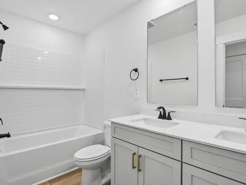 Furnished interior view inside a new home in Watkins Glen, Raleigh (Image 8).