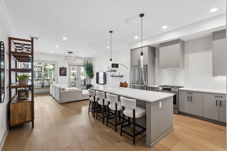 Furnished interior view inside a new home in , Charleston (Image 5).