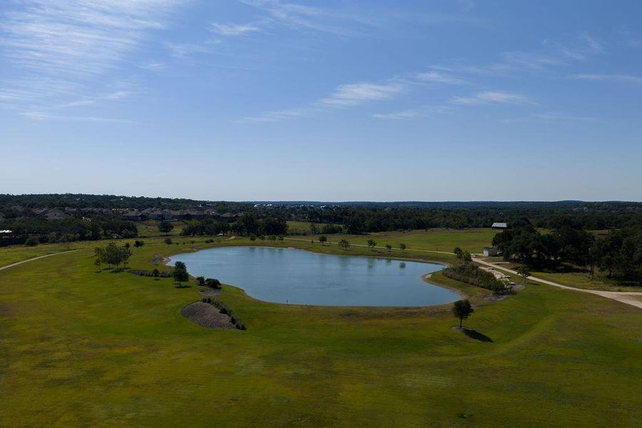 The community has many gorgeous spots to walk, jog, or bike.