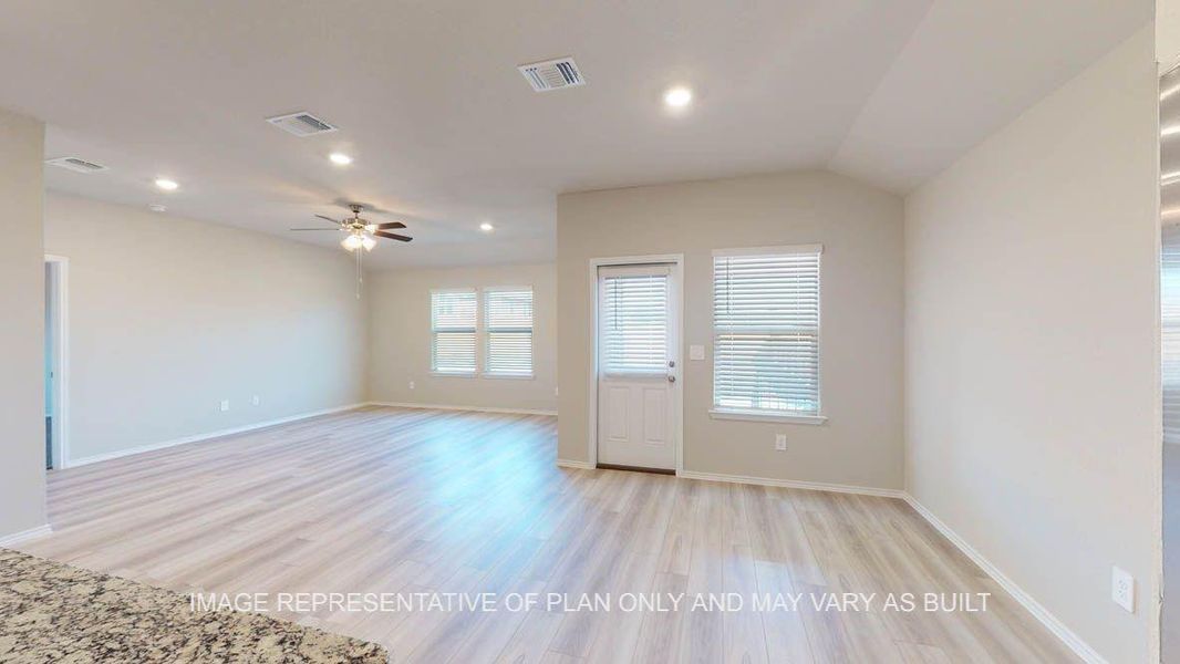 Spacious, unfurnished interior of a new home in Highland Village, Nome (Image 26). Spacious, unfurnished interior of a new home in Highland Village, Nome (Image 26).