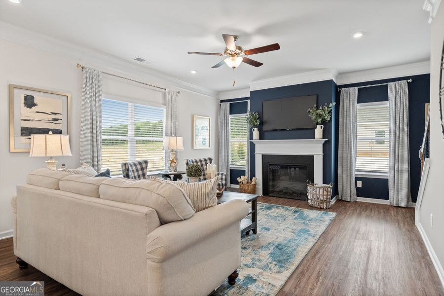 Furnished interior view inside a new home in Avalon, Perry (Image 10). Furnished interior view inside a new home in Avalon, Perry (Image 10).