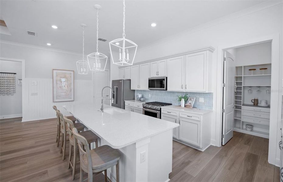 Furnished interior view inside a new home in , Ocala (Image 8).