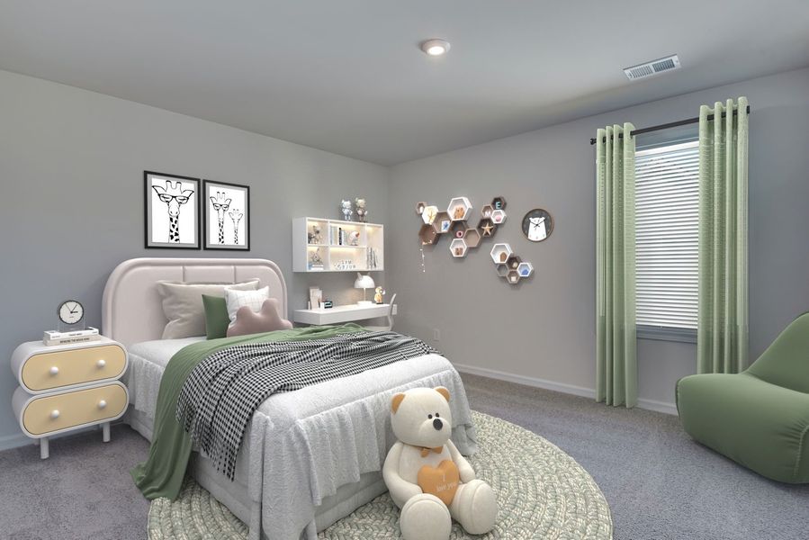 Representative furnished interior of a home built from the The Kershaw by Stanley Martin Homes in Boykin Hills, Chapin (Image 18).