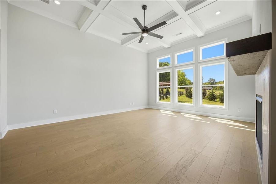Spacious, unfurnished interior of a new home in Yellowstone Farms, Cumming (Image 38).