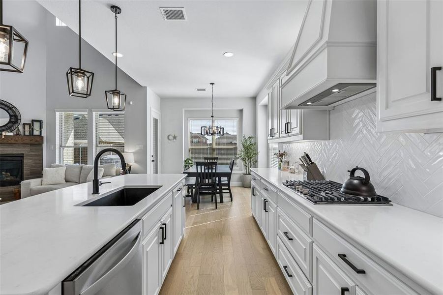 Furnished interior view inside a new home in , Anna (Image 17).
