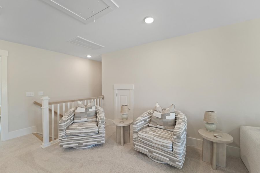 Furnished interior view inside a new home in , Johns Island (Image 58). Furnished interior view inside a new home in , Johns Island (Image 58).