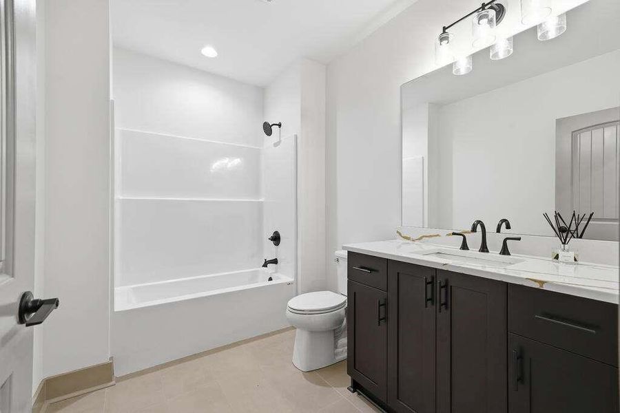 Furnished interior view inside a new home in , Ellijay (Image 16).