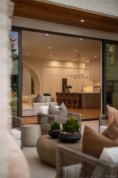 Exterior details and patio area of a home in , Denver (Image 22).