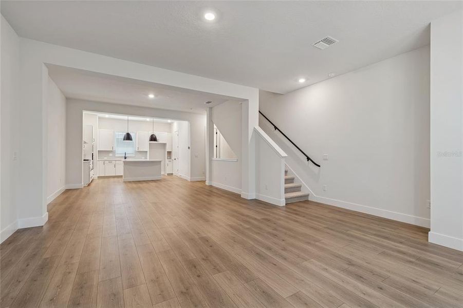 Spacious, unfurnished interior of a new home in Apex at Seminole Heights, Tampa (Image 22). Spacious, unfurnished interior of a new home in Apex at Seminole Heights, Tampa (Image 22).