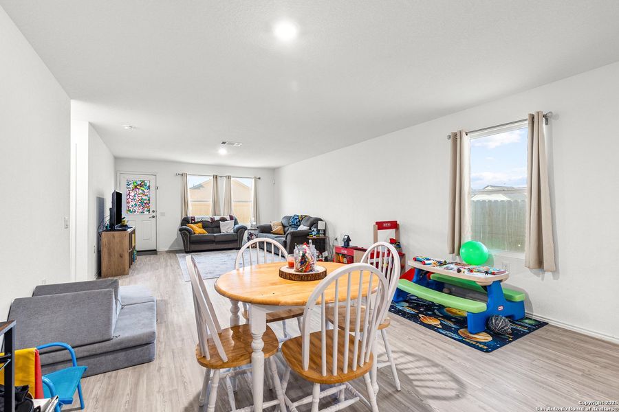 Furnished interior view inside a new home in , San Antonio (Image 6). Furnished interior view inside a new home in , San Antonio (Image 6).