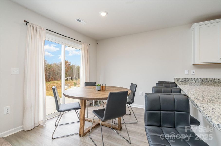 Furnished interior view inside a new home in , Charlotte (Image 10).