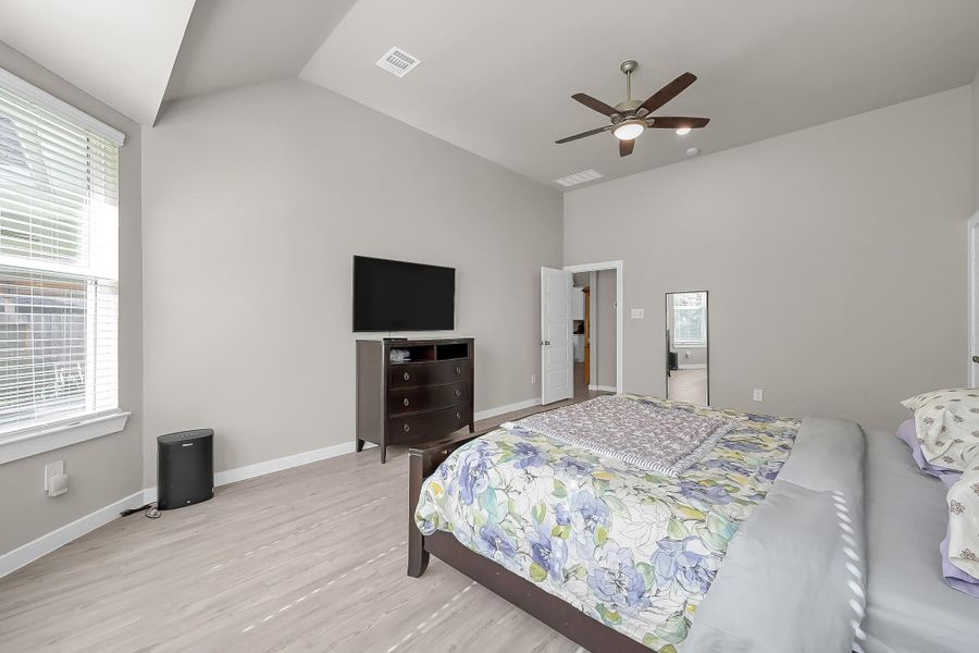 Furnished interior view inside a new home in Moran Ranch, Willis (Image 25). Furnished interior view inside a new home in Moran Ranch, Willis (Image 25).