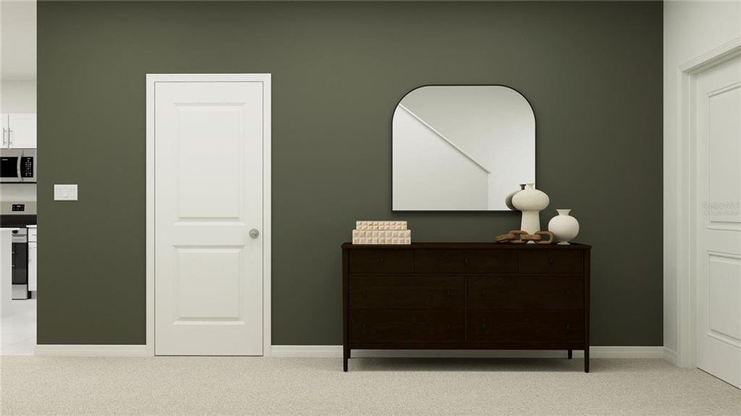 Furnished interior view inside a new home in , Haines City (Image 23).