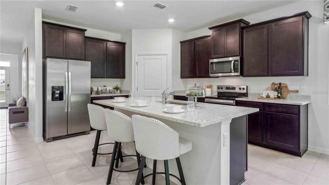 Furnished interior view inside a new home in Twisted Oaks, Wildwood (Image 9).