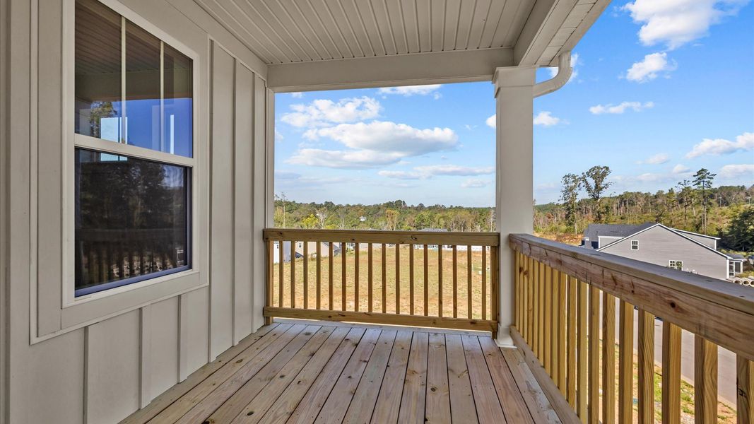 Representative furnished interior of a home built from the Freesia by DRB Homes in Spring Branch, Smyrna (Image 33).