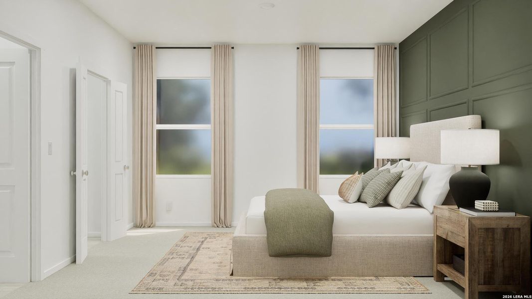 Furnished interior view inside a new home in David Estates, Portland (Image 16).