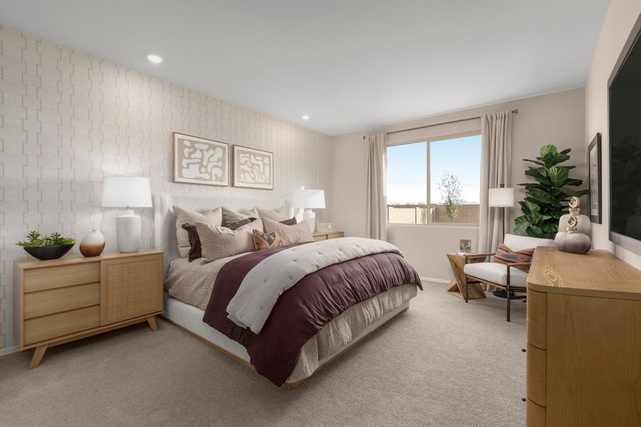 Representative furnished interior of a home built from the 2013 Modeled by KB Home in Bella Tierra Horizon, Tucson (Image 7). Representative furnished interior of a home built from the 2013 Modeled by KB Home in Bella Tierra Horizon, Tucson (Image 7).