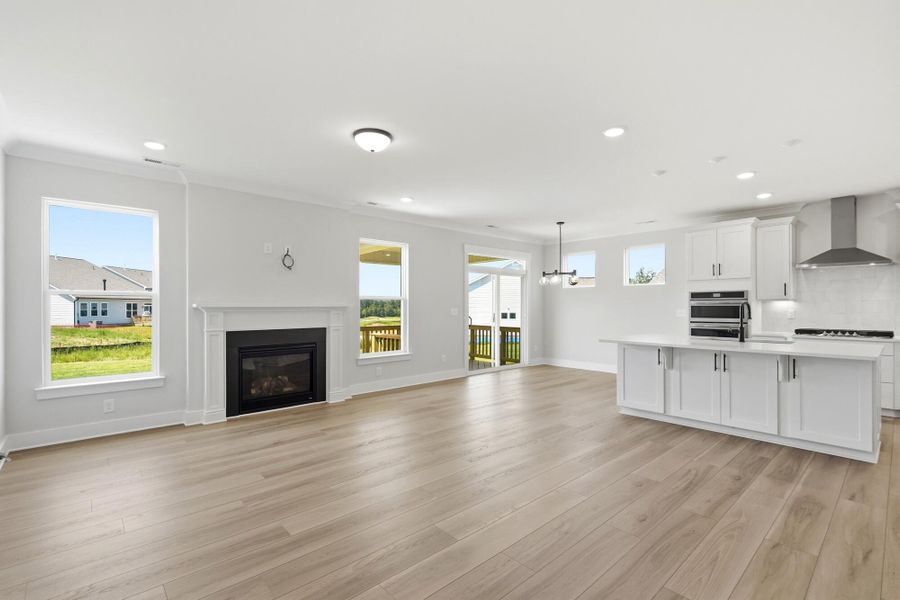 Spacious, unfurnished interior of a new home in Waterford Commons, Rock Hill (Image 27).