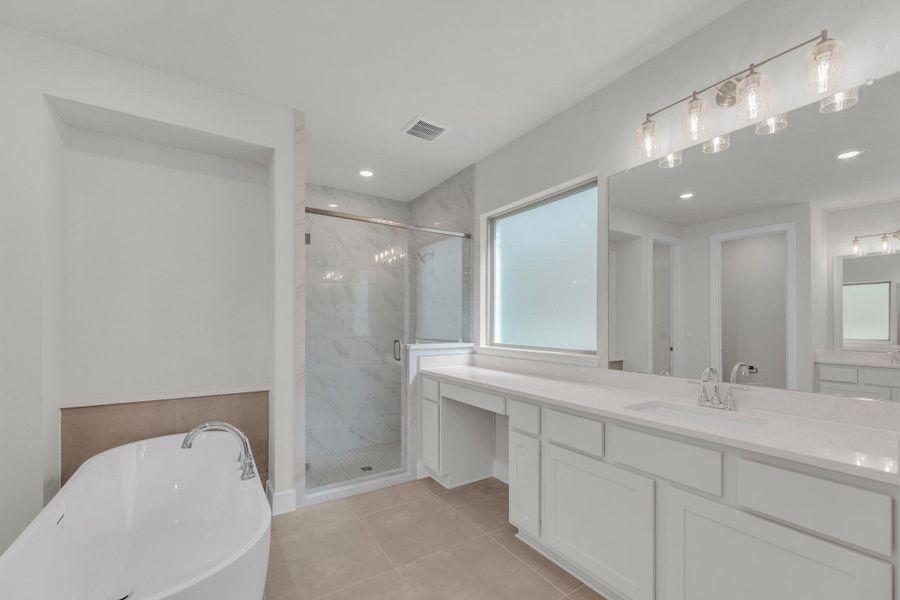 Furnished interior view inside a new home in Santa Rita Ranch, Liberty Hill (Image 11).