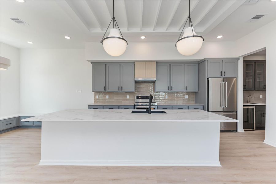 Furnished interior view inside a new home in , Houston (Image 28). Furnished interior view inside a new home in , Houston (Image 28).