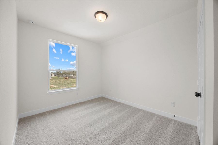 Spacious, unfurnished interior of a new home in Parmer Ranch - 40', Georgetown (Image 23). Spacious, unfurnished interior of a new home in Parmer Ranch - 40', Georgetown (Image 23).