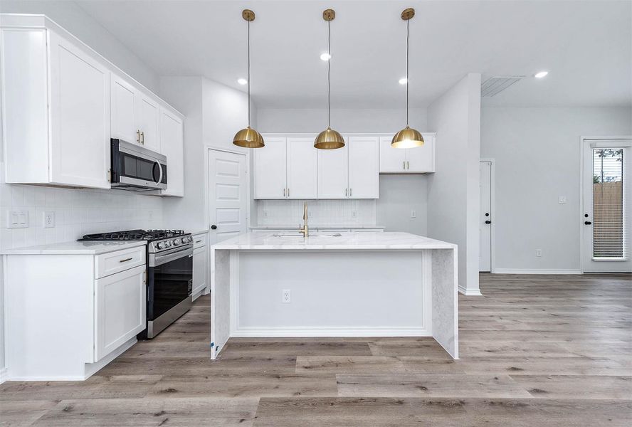 Furnished interior view inside a new home in , Houston (Image 6). Furnished interior view inside a new home in , Houston (Image 6).