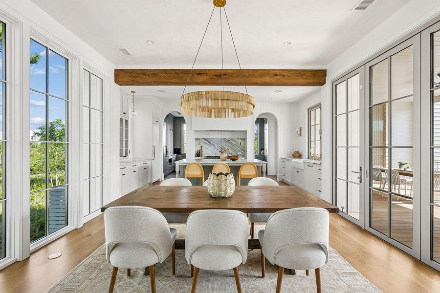 Furnished interior view inside a new home in , Johns Island (Image 7).