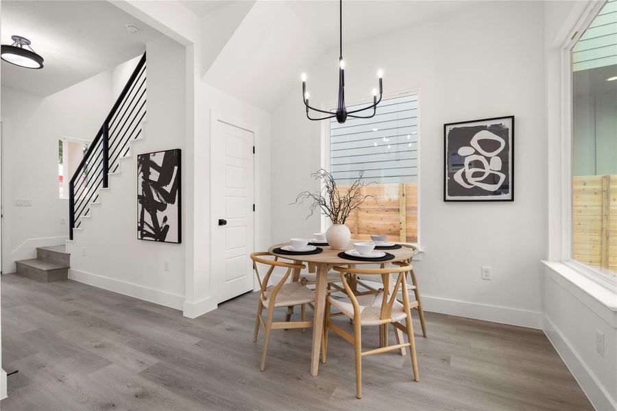 Furnished interior view inside a new home in , Austin (Image 13).