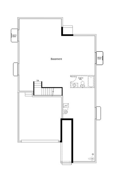 2D floor plan layout of this home in Painted Prairie, Aurora, CO (Image 3).