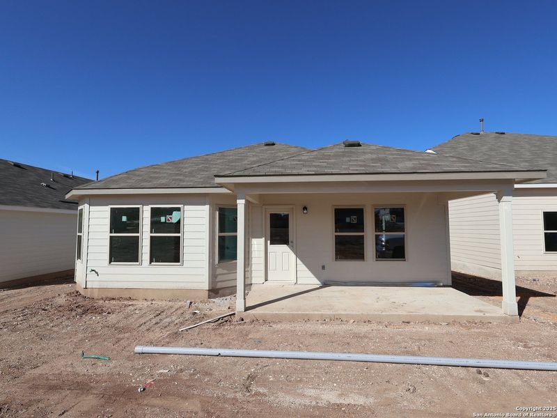 In-progress construction of a new home in Agave, San Antonio, TX (Image 28).