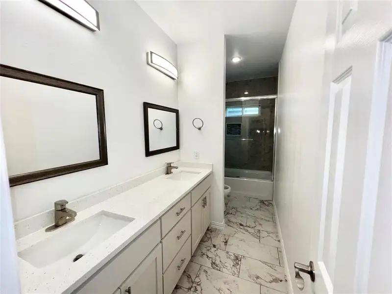 Furnished interior view inside a new home in , Dallas (Image 11).