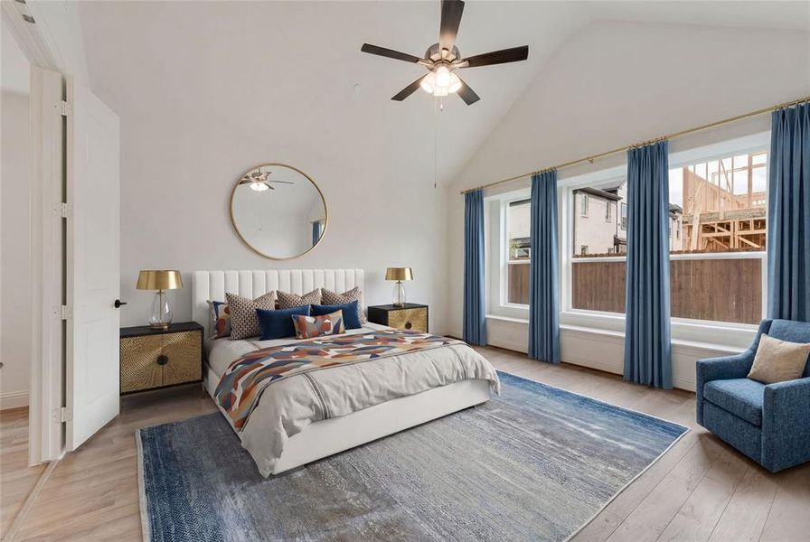 Furnished interior view inside a new home in Cedar Ridge Estates, Grand Prairie (Image 16).