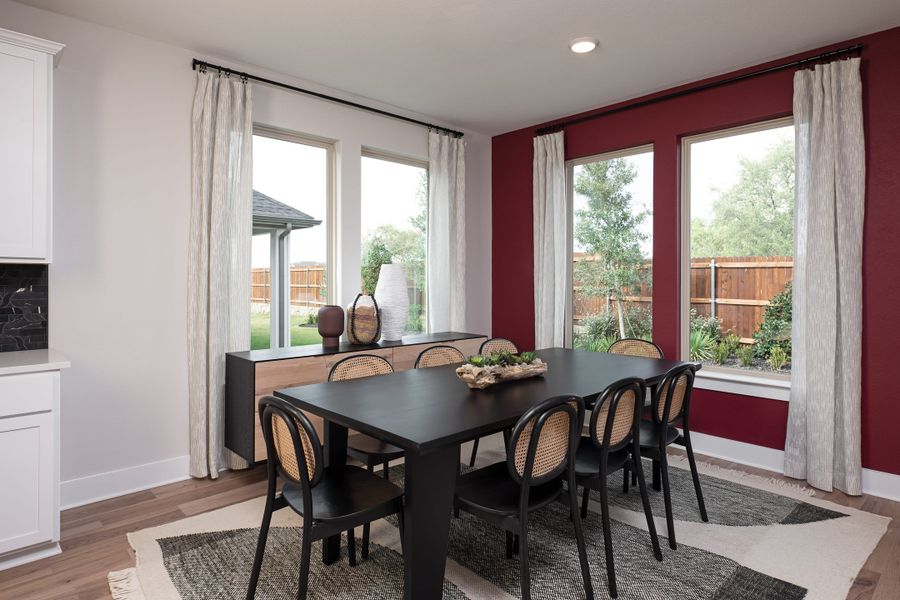 Representative furnished interior of a home built from the Owen by Tri Pointe Homes in View at the Reserve, Mansfield (Image 7).