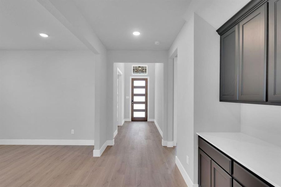 Spacious, unfurnished interior of a new home in Ten Mile Creek Estates, DeSoto (Image 29). Spacious, unfurnished interior of a new home in Ten Mile Creek Estates, DeSoto (Image 29).