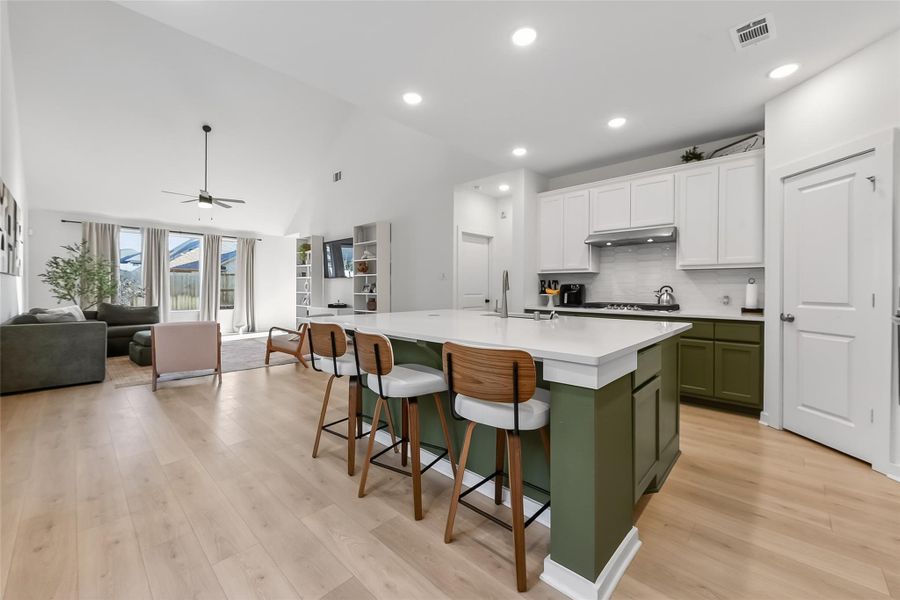 Furnished interior view inside a new home in , Arcola (Image 6).