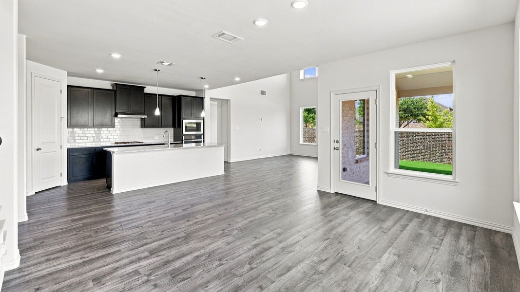 Furnished interior view inside a new home in Taylor Estates, Corinth (Image 17).