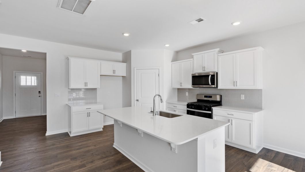 Furnished interior view inside a new home in Spring Ridge, Anderson (Image 9).