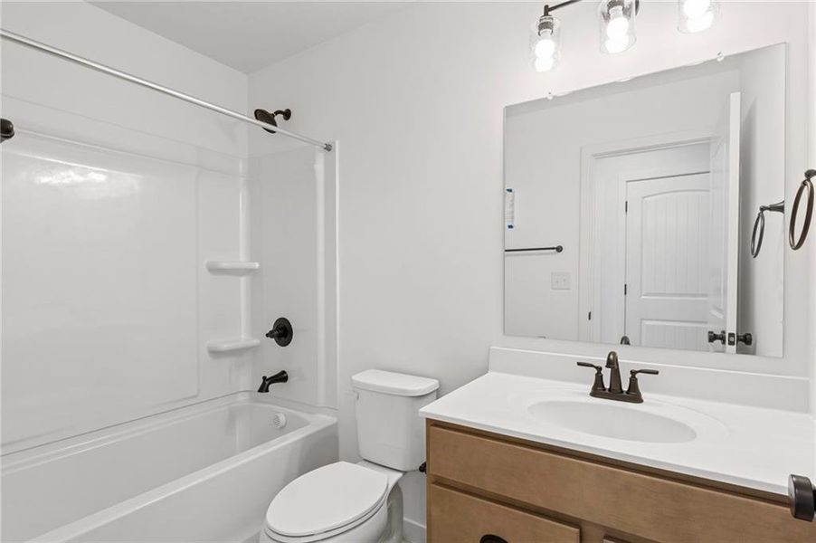 Furnished interior view inside a new home in Sage Woods, Dallas (Image 9).