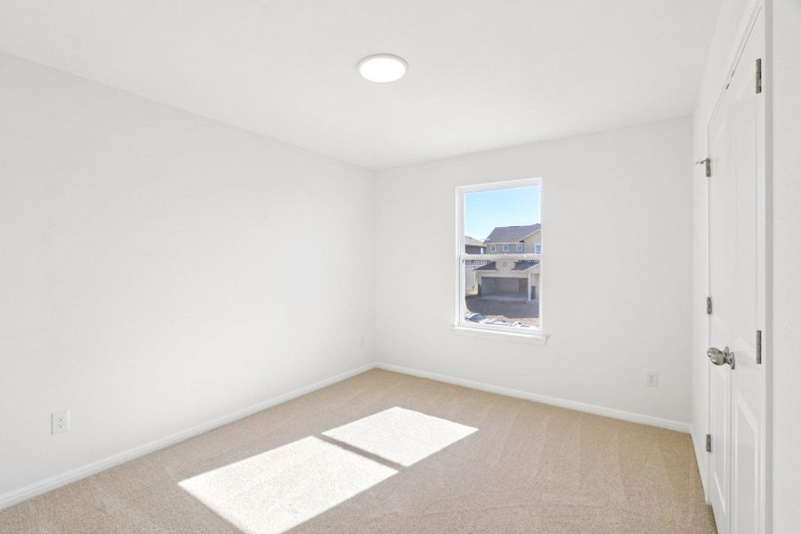 Spacious, unfurnished interior of a new home in Porter Country, Buda (Image 20). Spacious, unfurnished interior of a new home in Porter Country, Buda (Image 20).